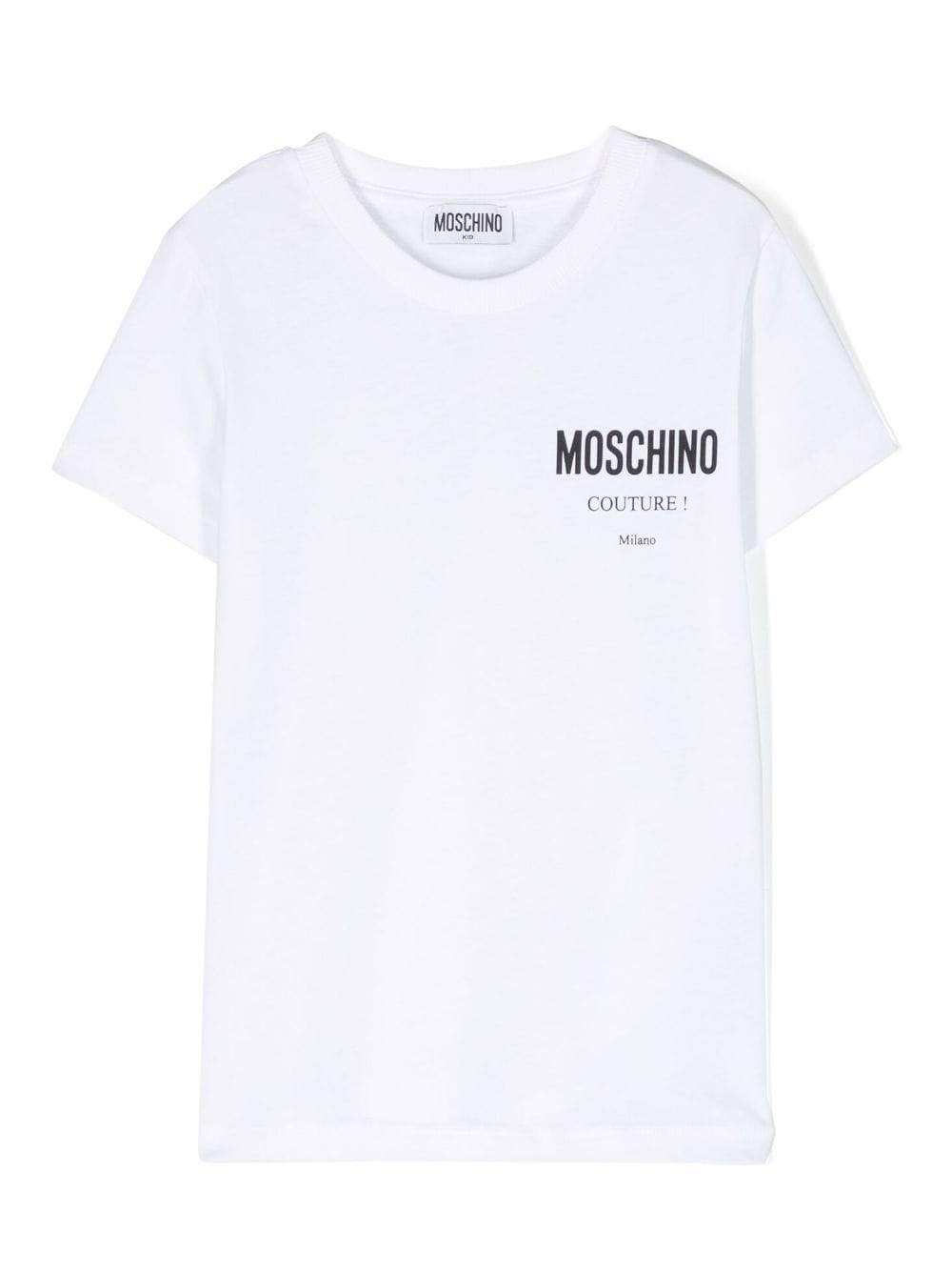 Moschino Kids logo-print cotton T-shirt - White von Moschino Kids