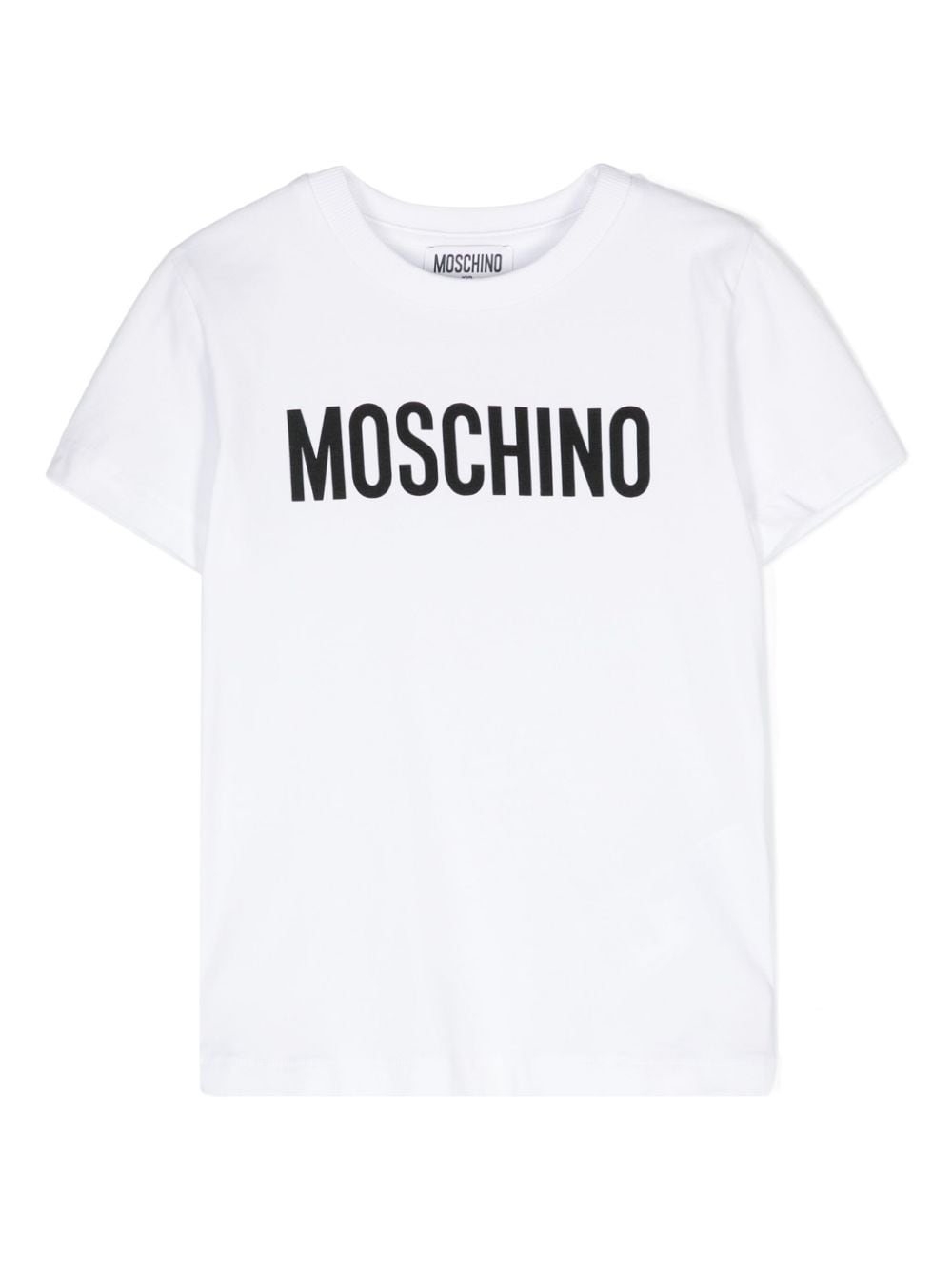 Moschino Kids logo-print jersey T-shirt - White von Moschino Kids