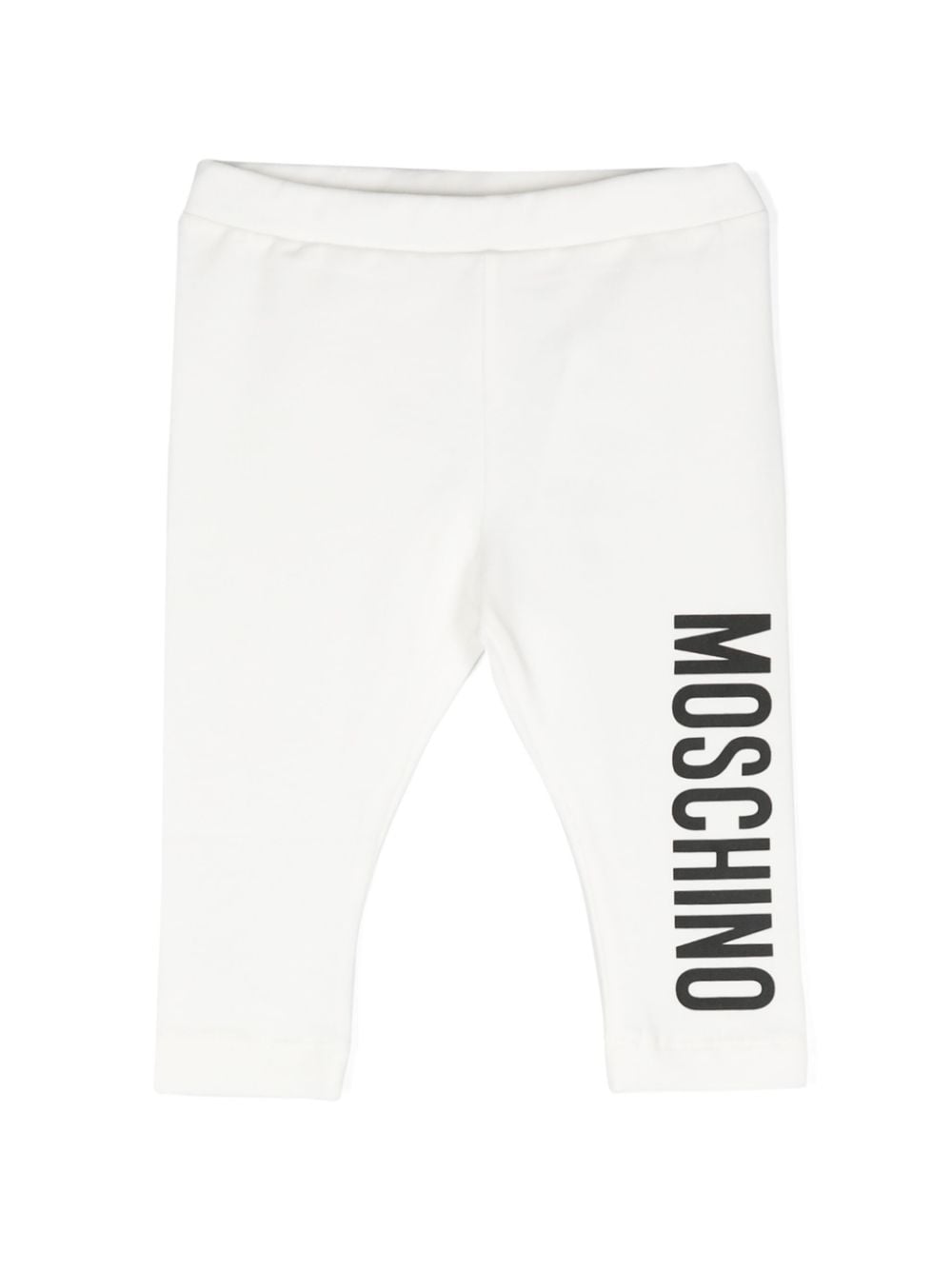 Moschino Kids logo-print leggings - White von Moschino Kids