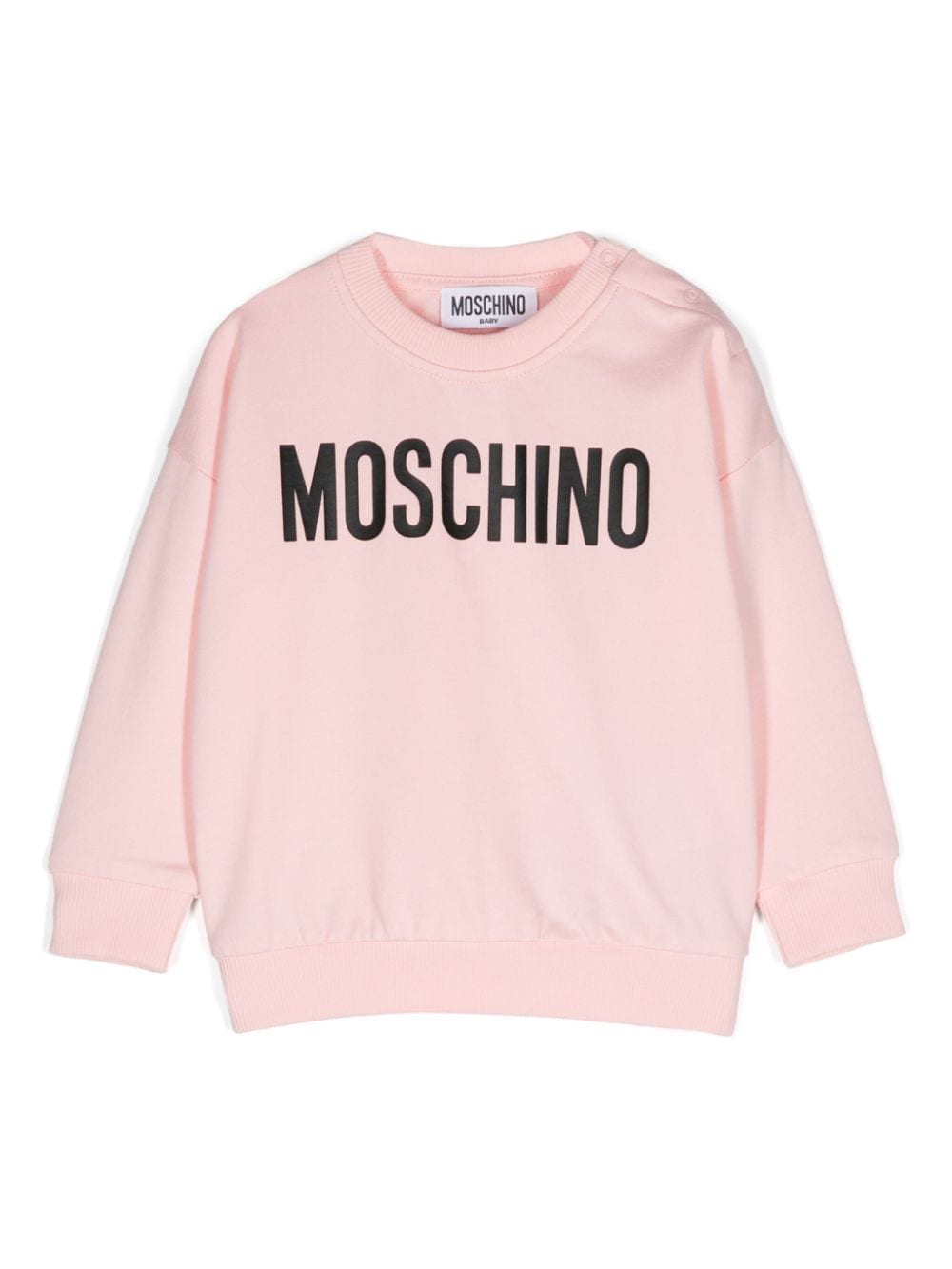 Moschino Kids logo-print sweatshirt - Pink von Moschino Kids