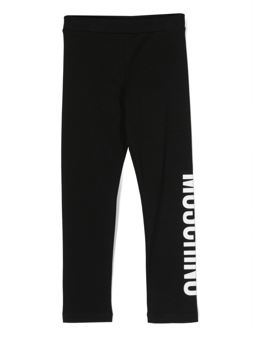 Moschino Kids logo-print track pants - Black von Moschino Kids