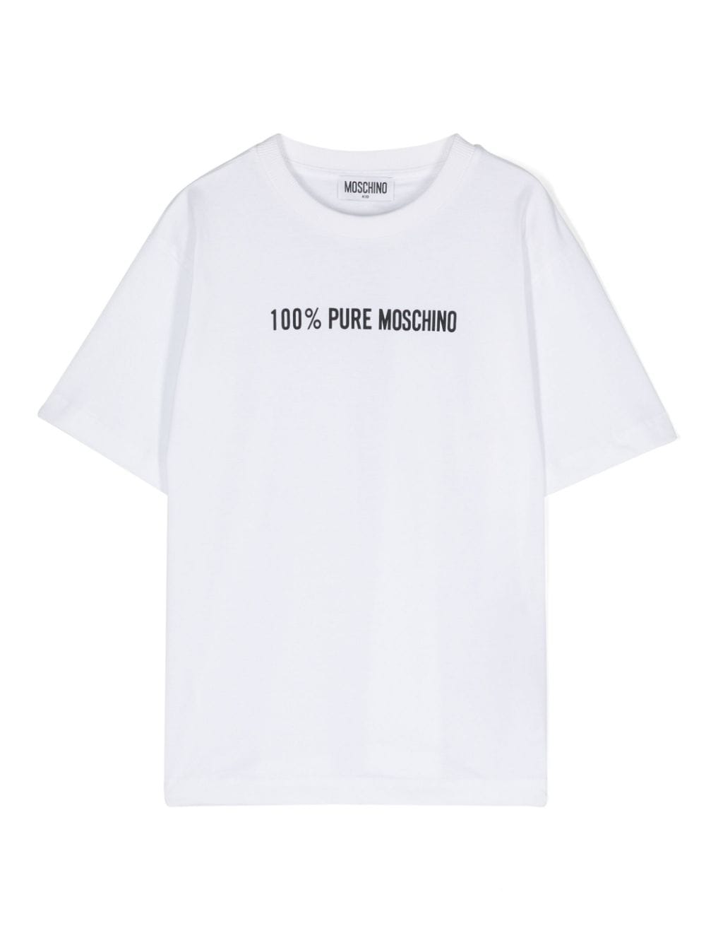 Moschino Kids logo-printed cotton T-shirt - White von Moschino Kids