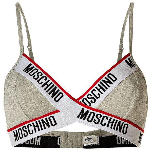 Moschino Underwear - BH  Stretch, für Damen, Grau, Größe L von Moschino Underwear