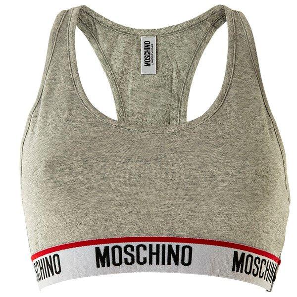 Moschino Underwear - Bustier  Bequem sitzend, für Damen, Grau, Größe M von Moschino Underwear