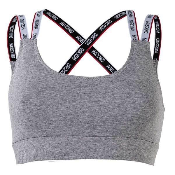 Bustier Bequem Sitzend Damen Grau XS von Moschino Underwear