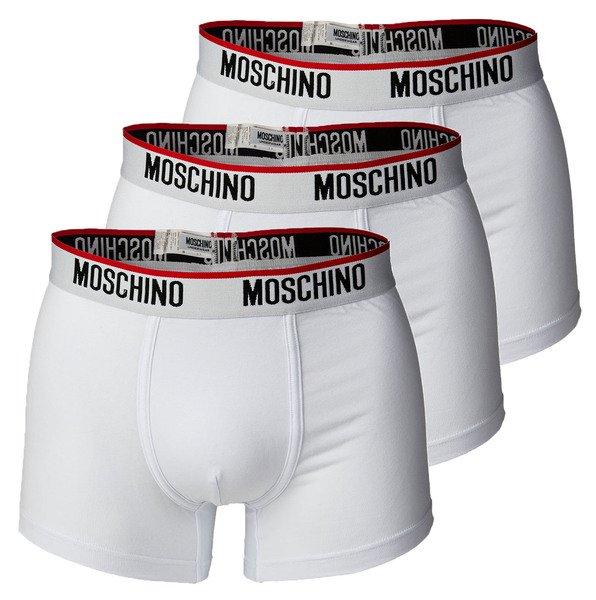 Moschino Underwear - Boxershort  3er Pack Bequem sitzend, für Herren, Weiss, Größe XXL von Moschino Underwear