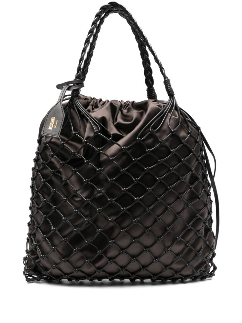 Moschino Basket Net tote bag - Brown von Moschino