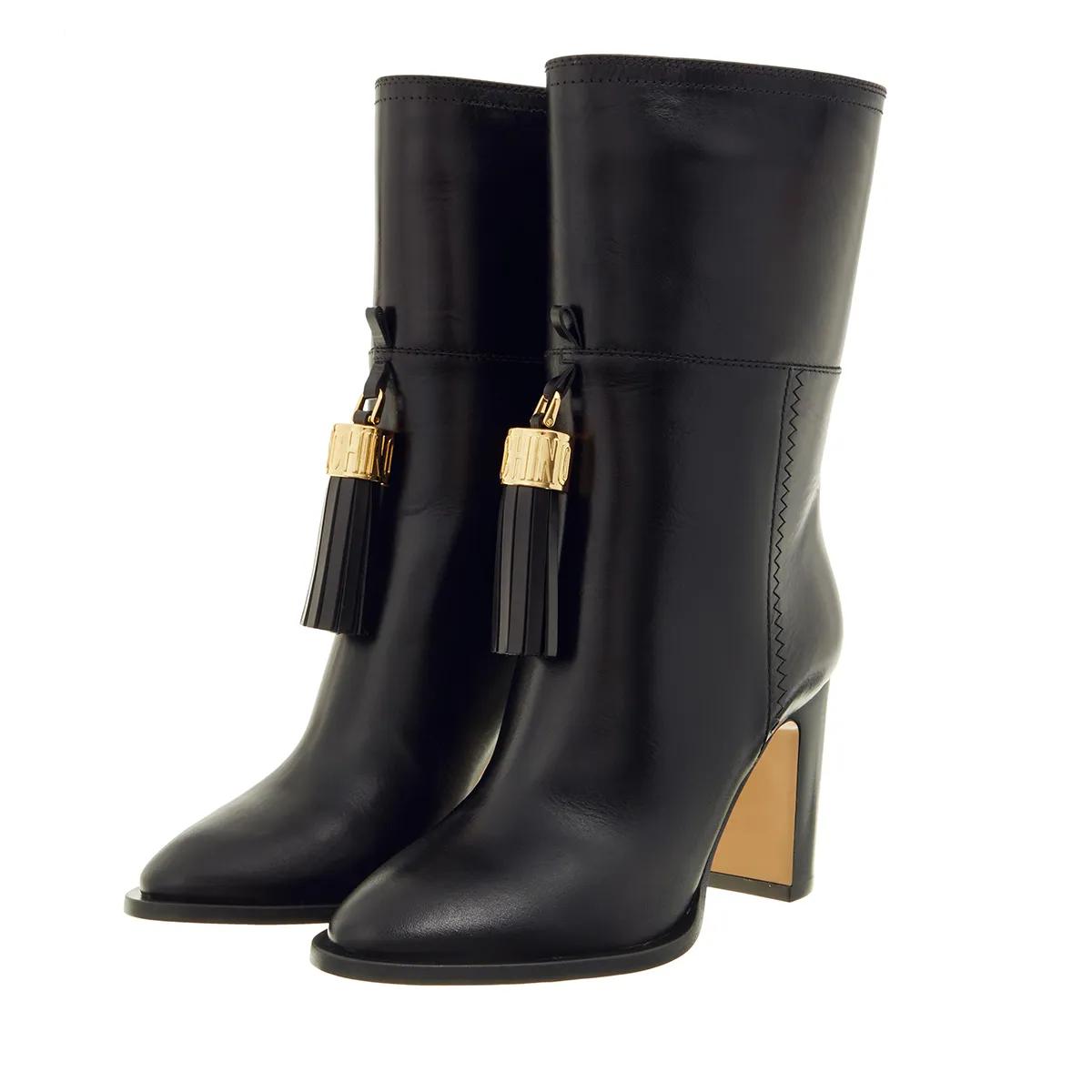 Moschino Boots & Stiefeletten - Metal Tassel - Gr. 38 (EU) - in Schwarz - für Damen von Moschino