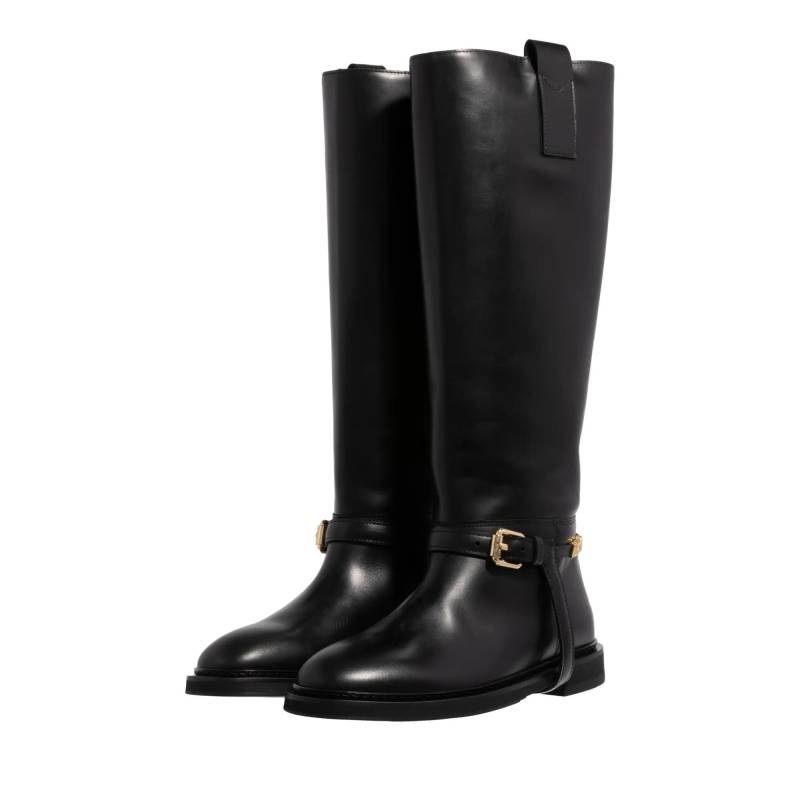 Moschino Boots & Stiefeletten - Mini Lettering - Gr. 37 (EU) - in Schwarz - für Damen von Moschino