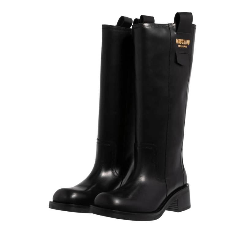 Moschino Boots & Stiefeletten - Moschino Plate - Gr. 37 (EU) - in Schwarz - für Damen von Moschino