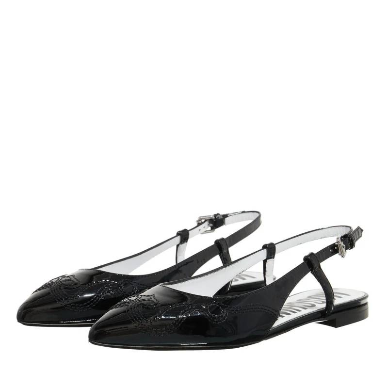 Moschino Espadrilles - Ballerina - Gr. 37 (EU) - in Schwarz - für Damen von Moschino