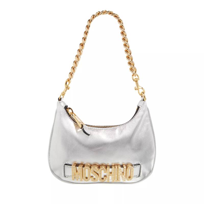 Moschino Handtasche - Lettering Strass Shoulder Bag - für Damen von Moschino