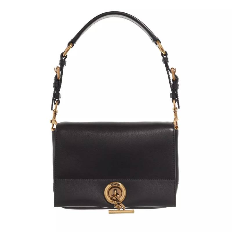 Moschino Handtasche - Metal Toggle Shoulder Bag - Gr. unisize - in Schwarz - für Damen von Moschino