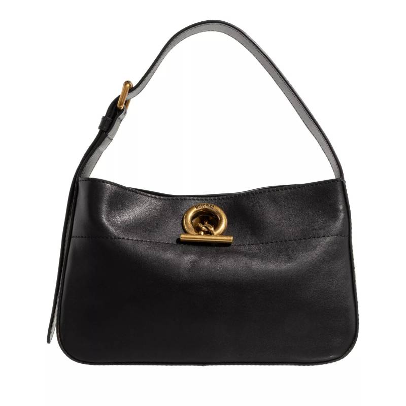 Moschino Handtasche - Metal Toggle Shoulder Bag - Gr. unisize - in Schwarz - für Damen von Moschino