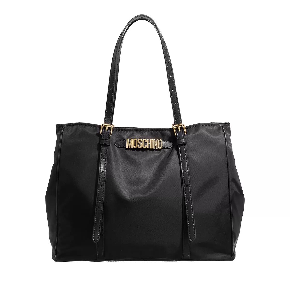 Moschino Henkeltasche - Multipockets - Gr. unisize - in Schwarz - für Damen von Moschino