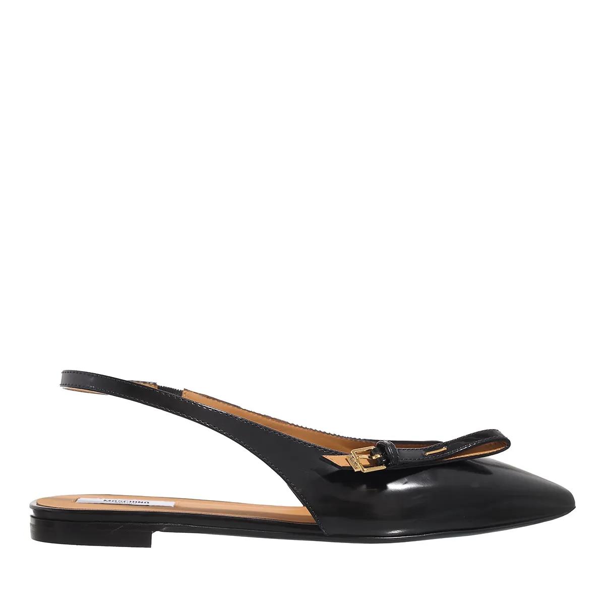 Moschino Hohe Schuhe - Buckled Bow - Gr. 36 (EU) - in Schwarz - für Damen von Moschino