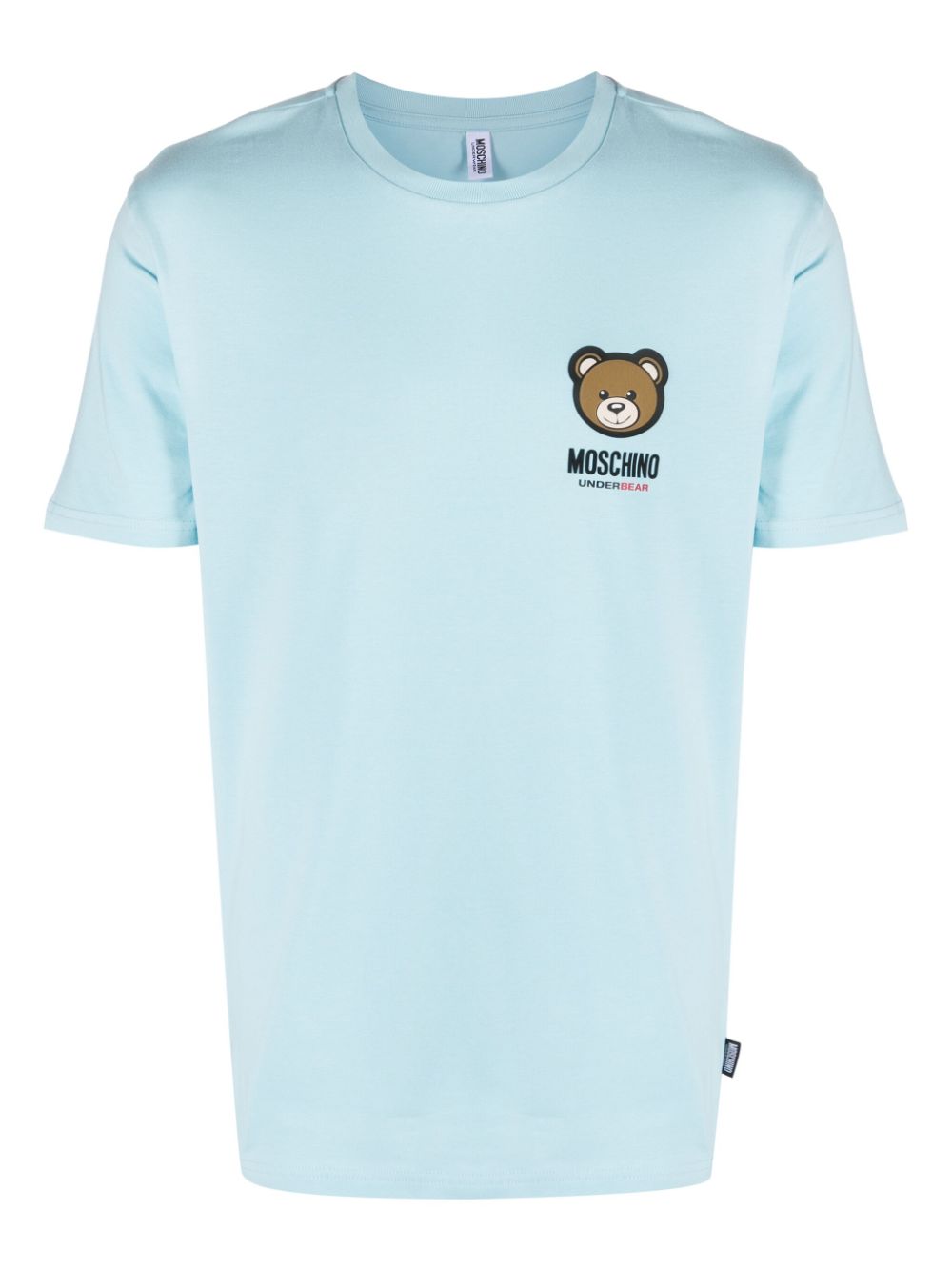 Moschino Leo Teddy-print T-shirt - Blue von Moschino