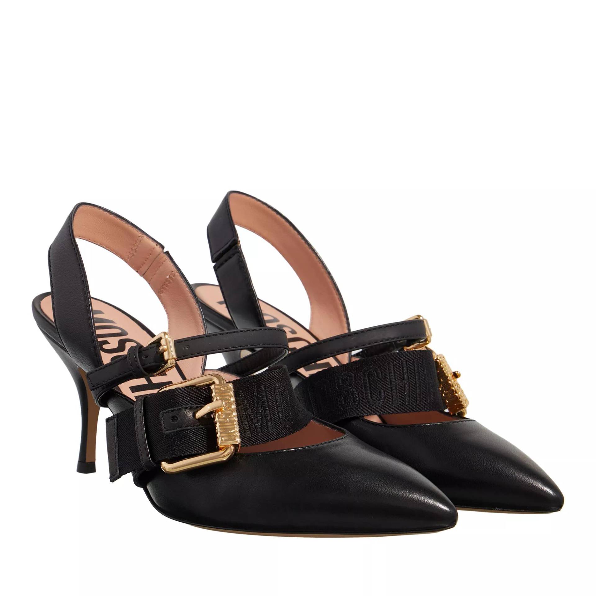 Moschino Loafer - Scarpad.Ot Mq38/75 Nappa+Gom.Pu - Gr. 36 (EU) - in Schwarz - für Damen von Moschino