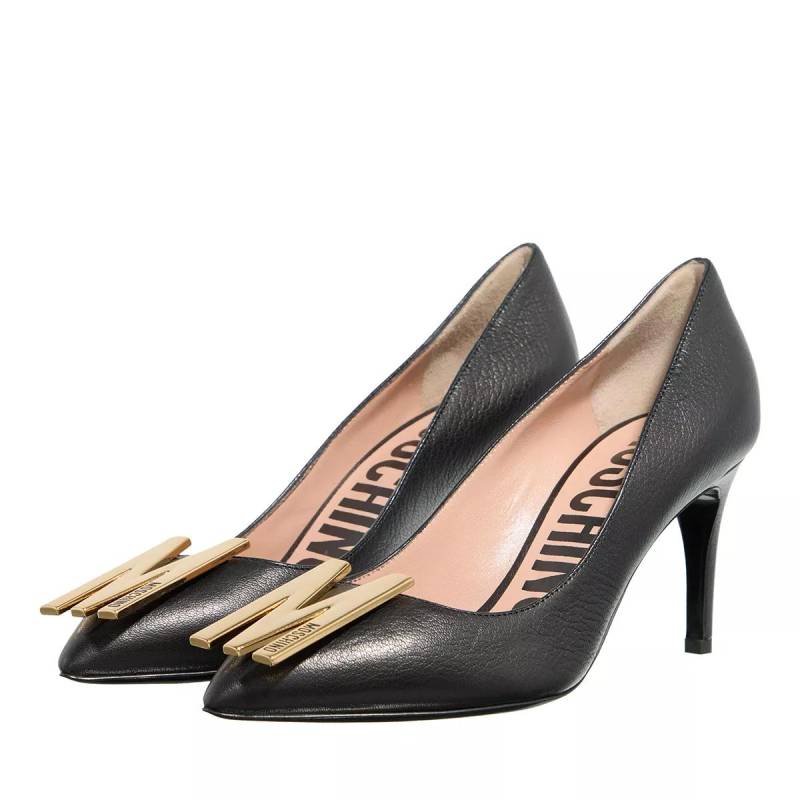 Moschino Pumps & High Heels - Pumps Leather - Gr. 36 (EU) - in Schwarz - für Damen von Moschino