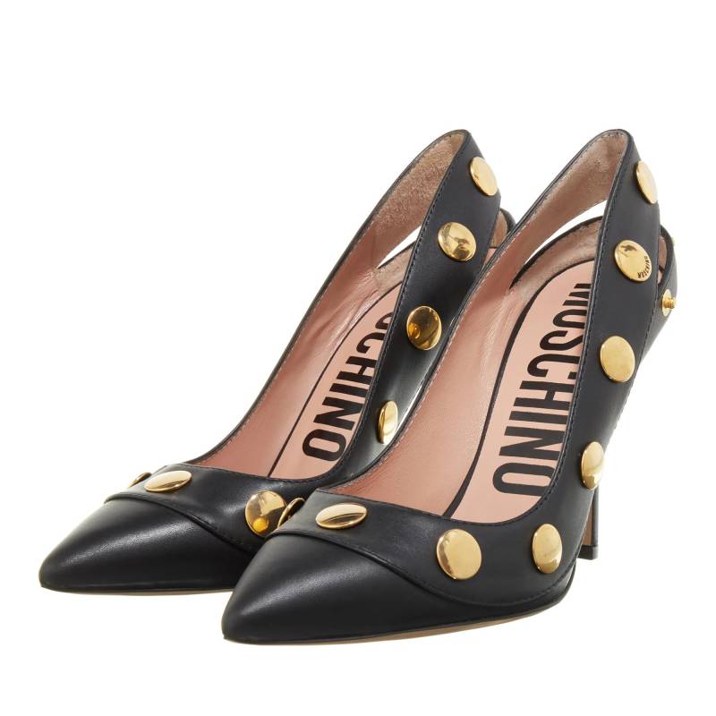 Moschino Pumps & High Heels - Snap Button - Gr. 38 (EU) - in Schwarz - für Damen von Moschino