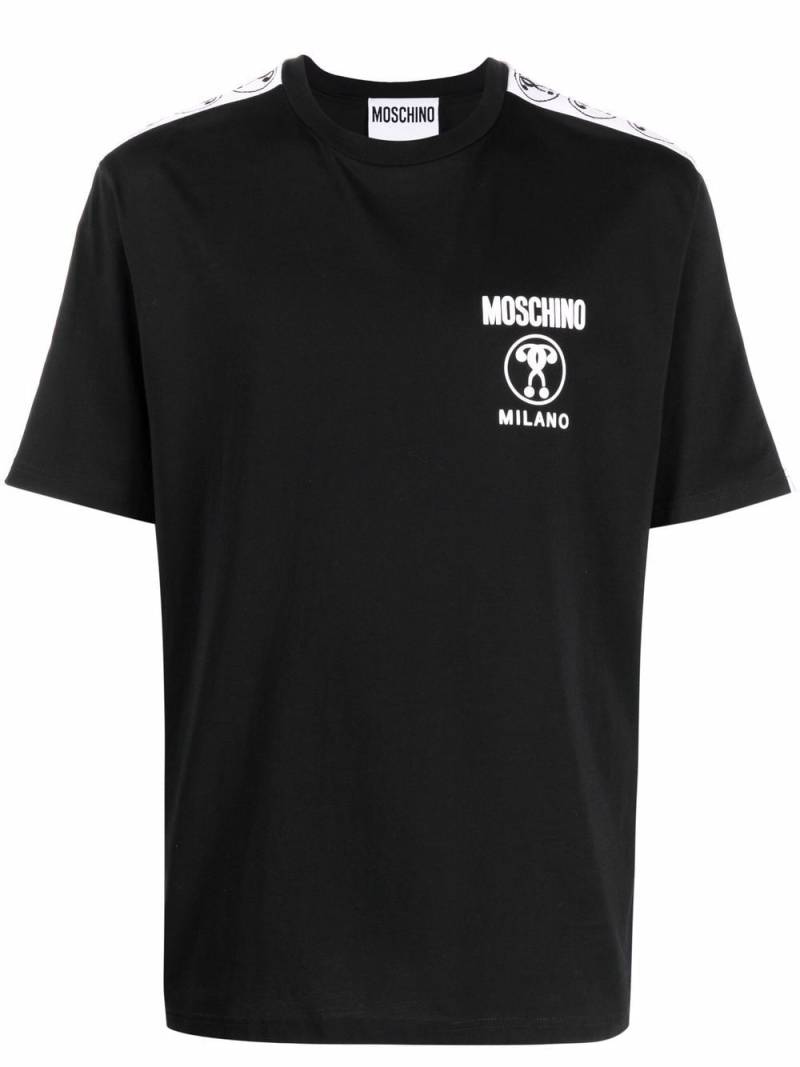 Moschino Question Mark logo T-shirt - Black von Moschino