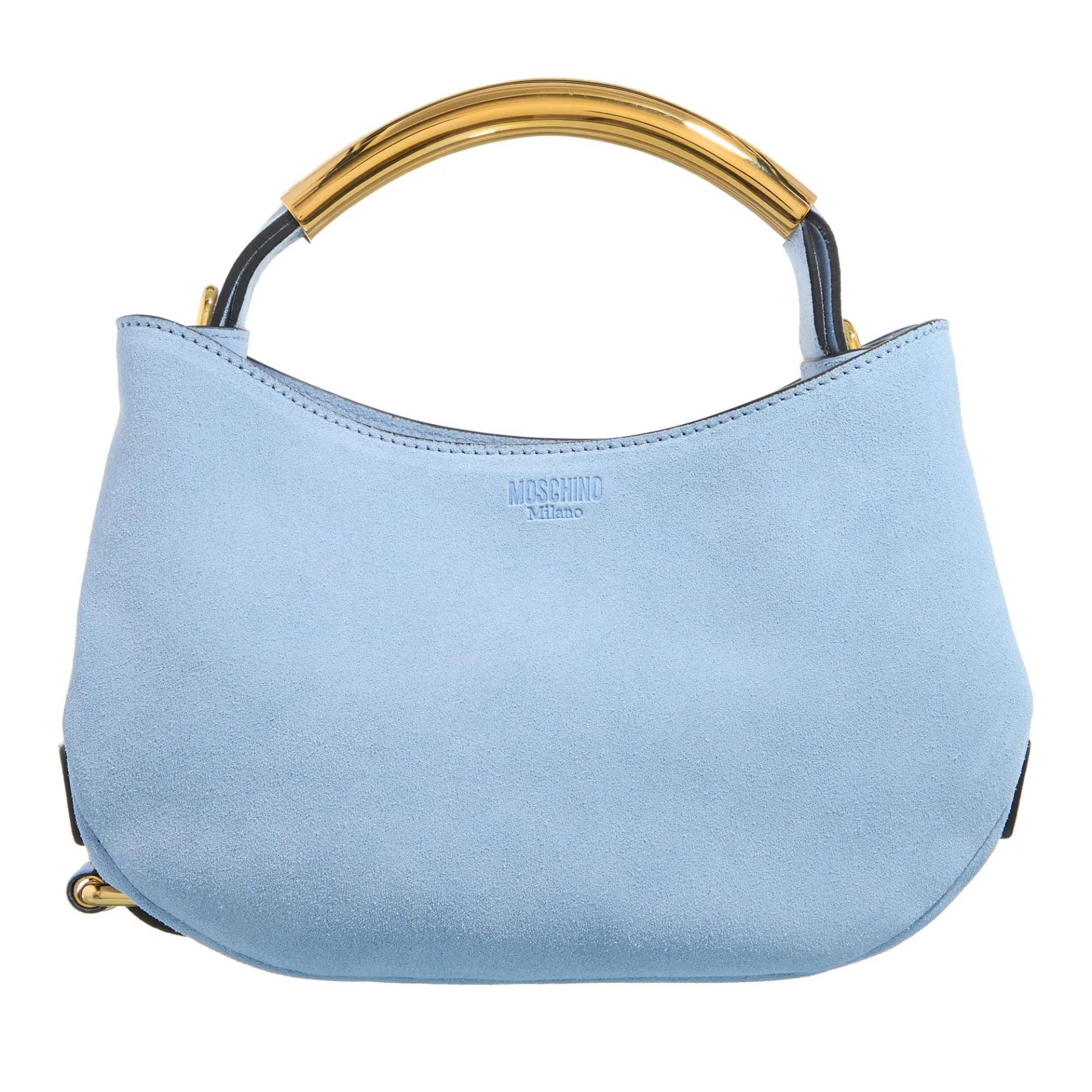 Moschino Schultertasche - Handle Me - Gr. unisize - in Blau - für Damen Moschino Schultertasche - Handle Me - Gr. unisize - in Blau - für Damen von Moschino