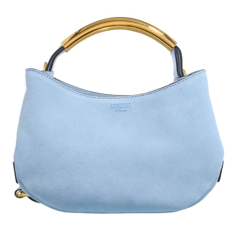Moschino Schultertasche - Handle Me - Gr. unisize - in Blau - für Damen von Moschino
