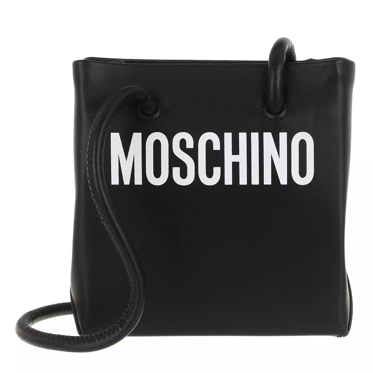 Moschino Schultertasche - Shoulder bag - Gr. unisize - in Schwarz - für Damen von Moschino