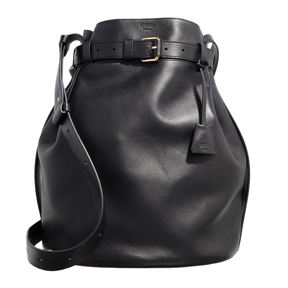 Moschino Schultertasche - Tie Me - Gr. unisize - in Schwarz - für Damen Moschino Schultertasche - Tie Me - Gr. unisize - in Schwarz - für Damen von Moschino