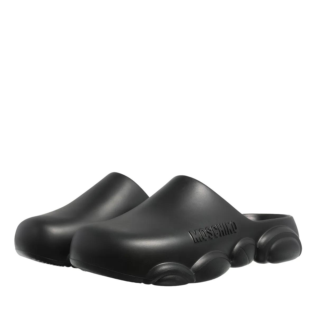 Moschino Slipper & Pantoletten - Gummy Bear - Gr. 36 (EU) - in Schwarz - für Damen von Moschino