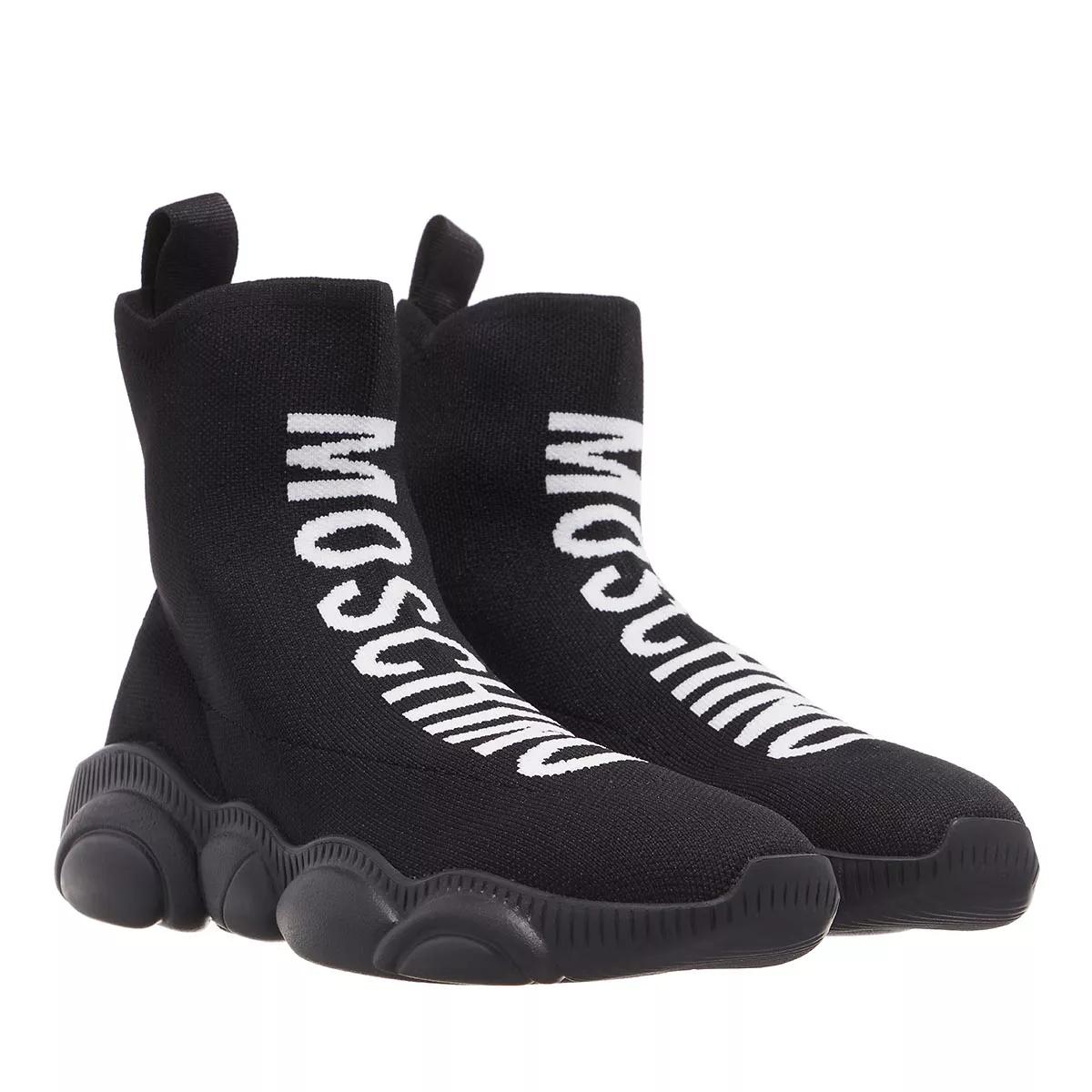 Moschino Sneakers - Sneakerd Orso Calza - Gr. 37 (EU) - in Schwarz - für Damen von Moschino