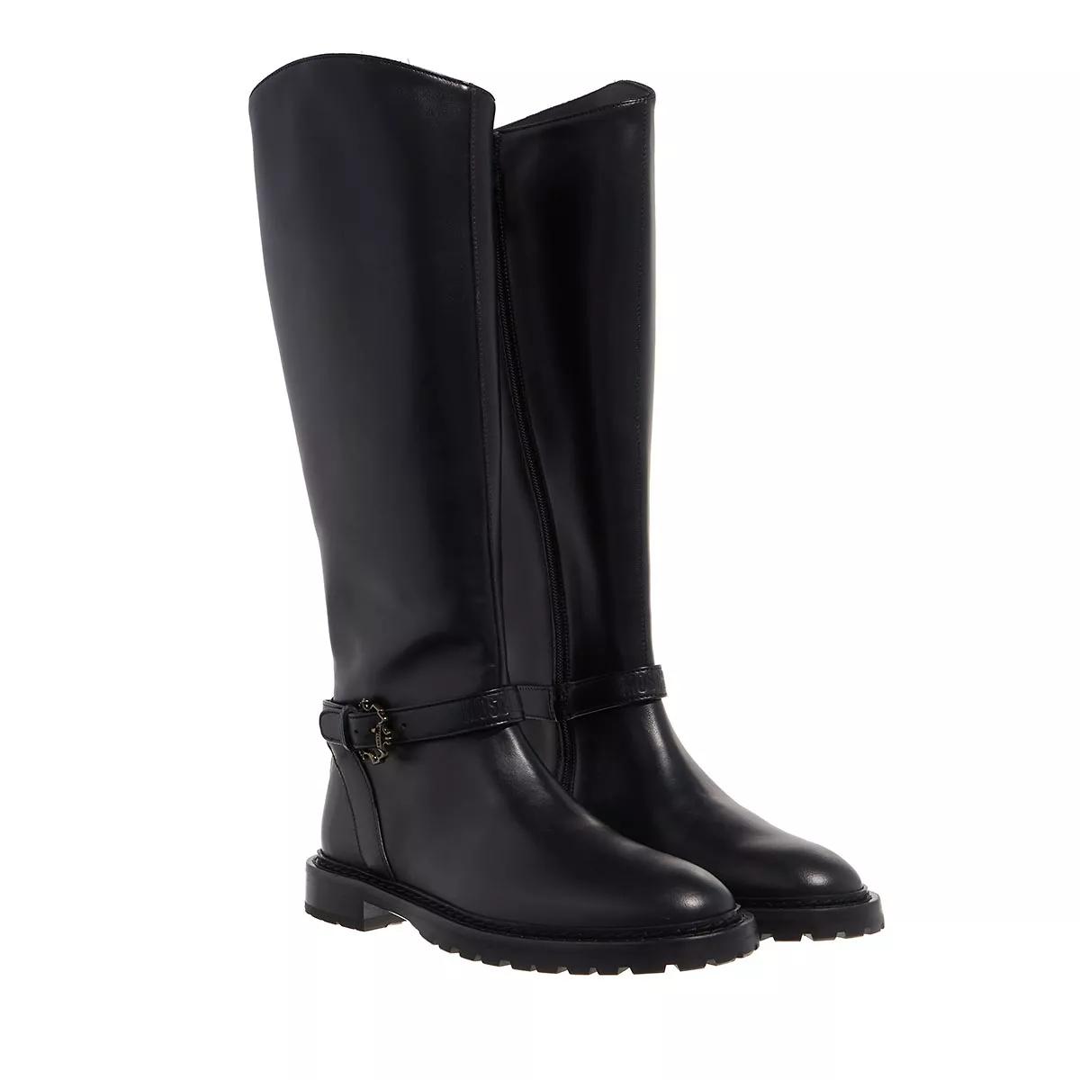 Moschino Stiefel & Boots - Sca.Nod.Cuoioroccia30 Vitello - Gr. 38 (EU) - in Schwarz - für Damen von Moschino