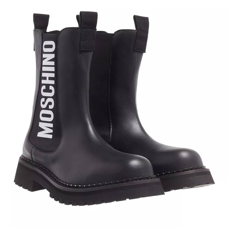 Moschino Stiefel & Boots - St Montagna Vitello - Gr. 36 (EU) - in Schwarz - für Damen von Moschino