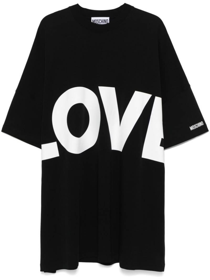 Moschino T-shirt dress - Black von Moschino