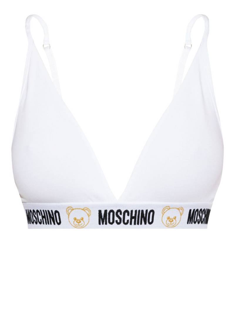 Moschino Teddy Bear bra - White von Moschino