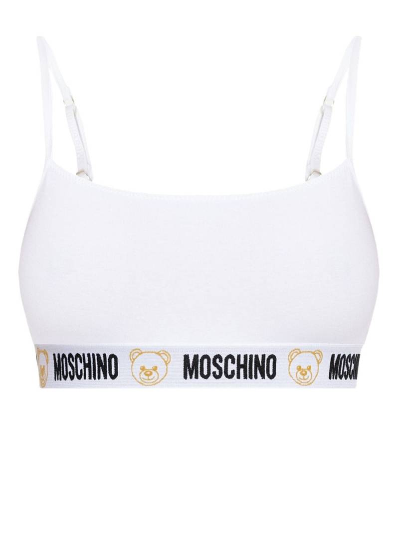 Moschino Teddy Bear bra - White von Moschino