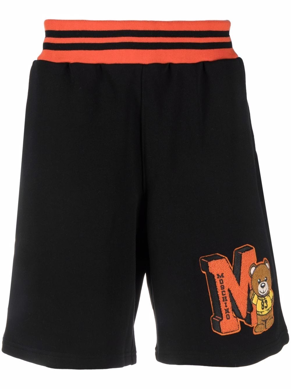 Moschino Teddy Bear motif shorts - Black von Moschino