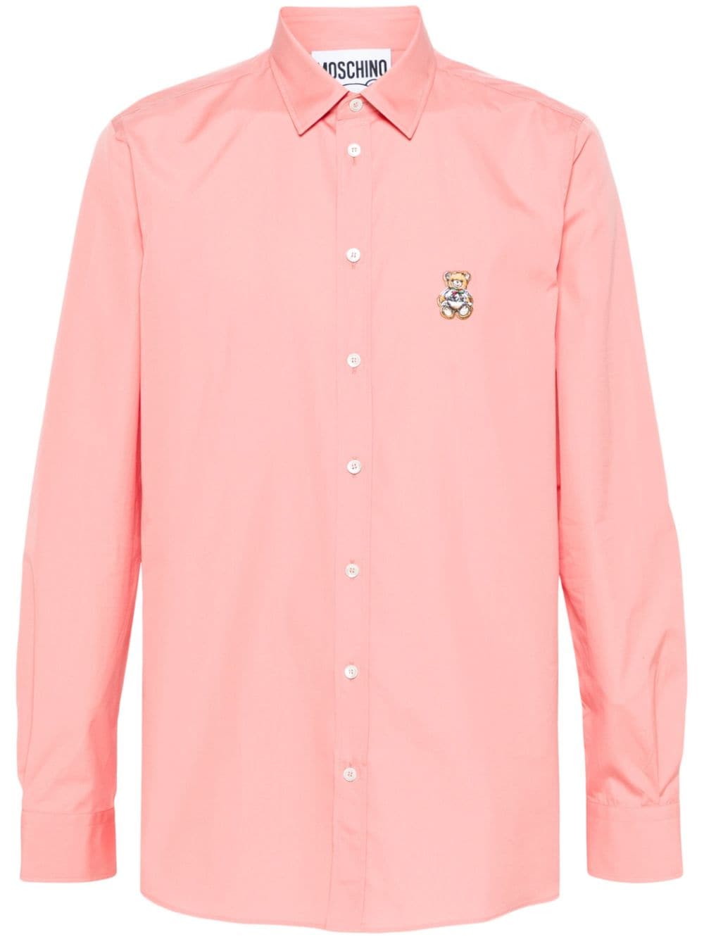 Moschino Teddy Bear-patch shirt - Pink von Moschino