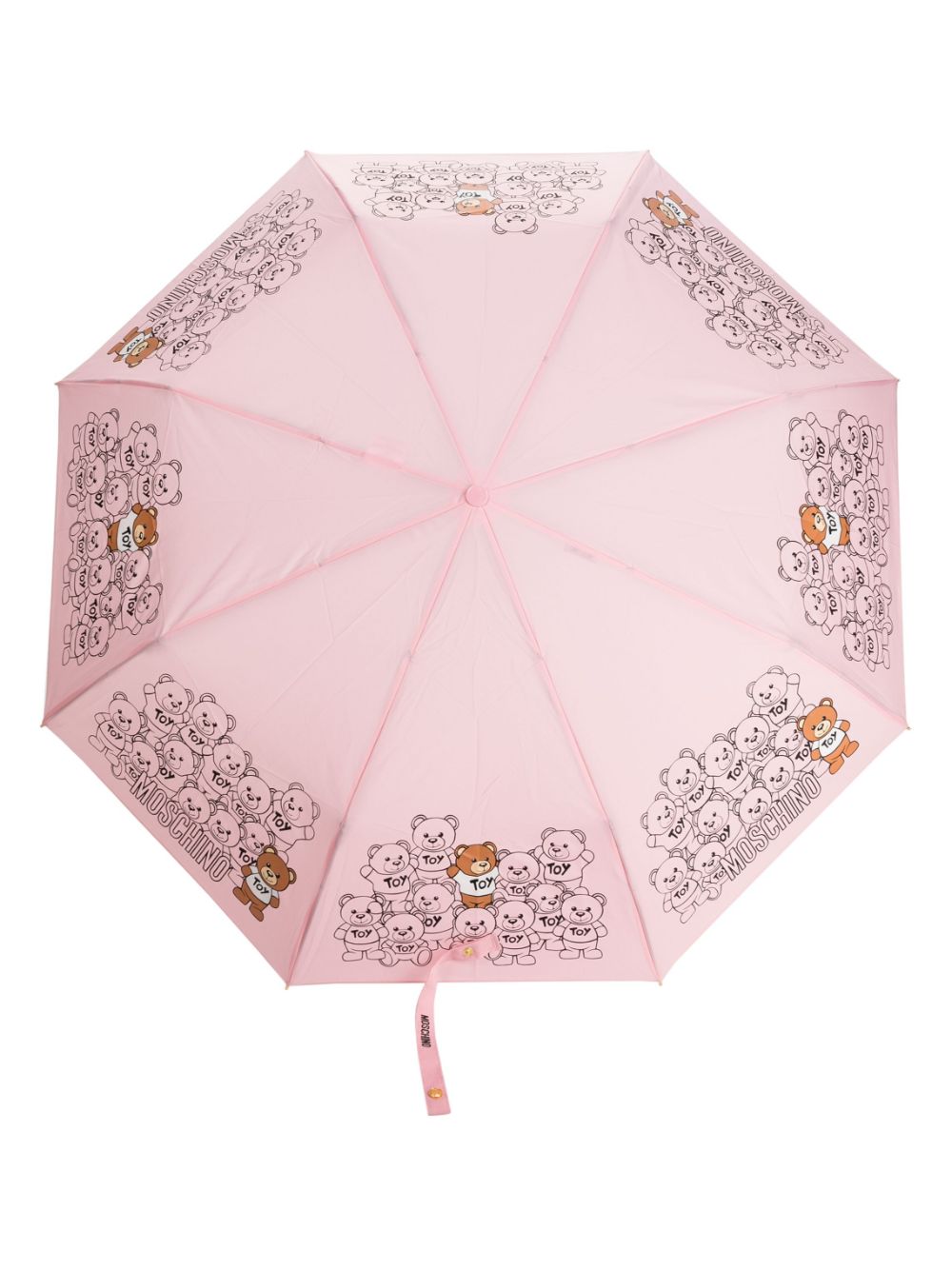Moschino Teddy Bear-print umbrella - Pink von Moschino