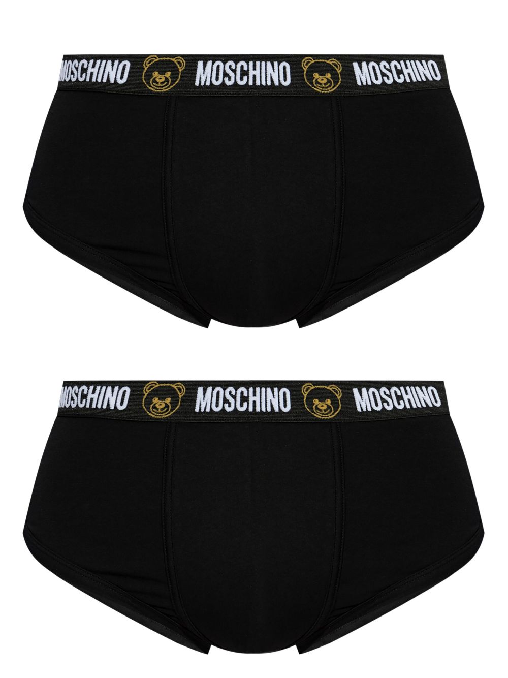 Moschino Teddy Bear waistband boxers (pack of two) - Black von Moschino