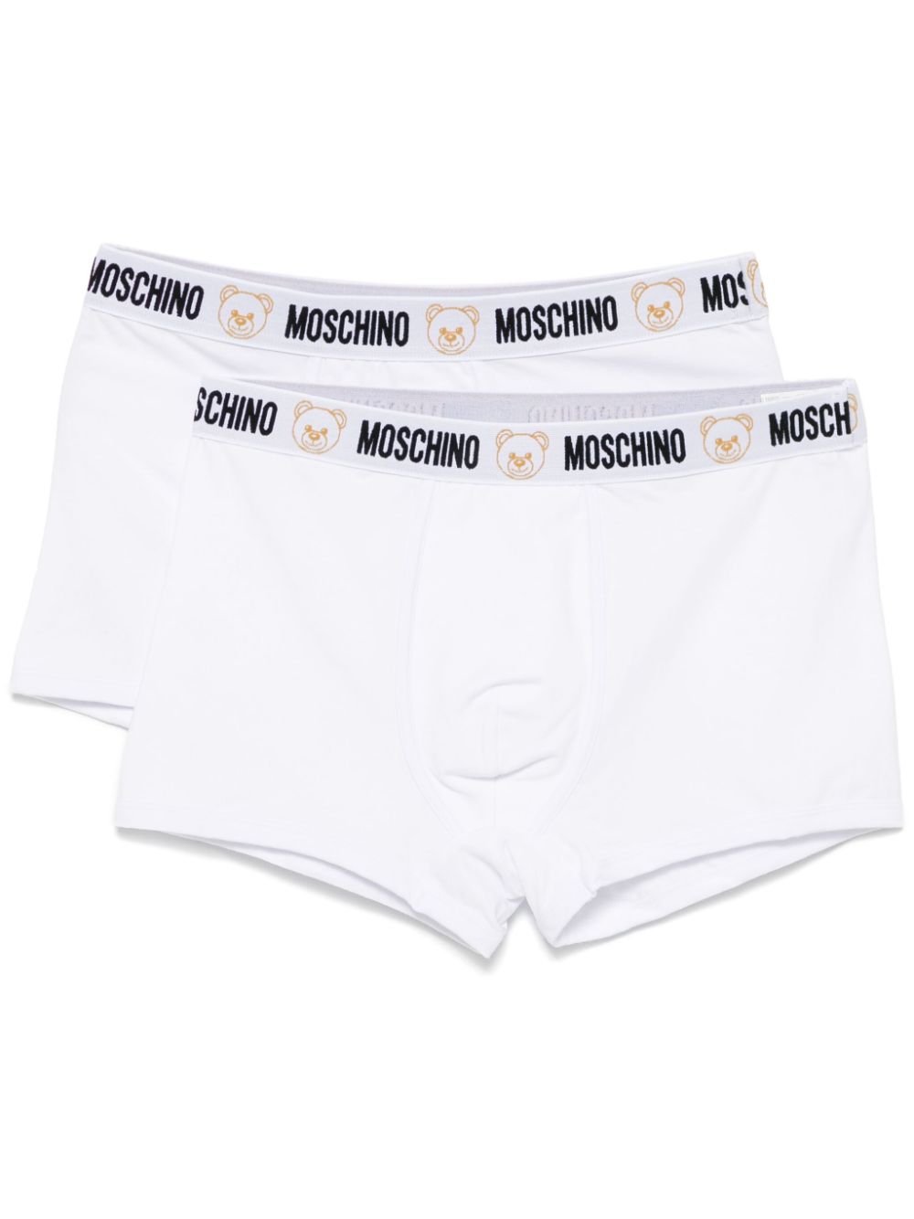 Moschino Tedy-Bear boxers (pack of two) - White von Moschino