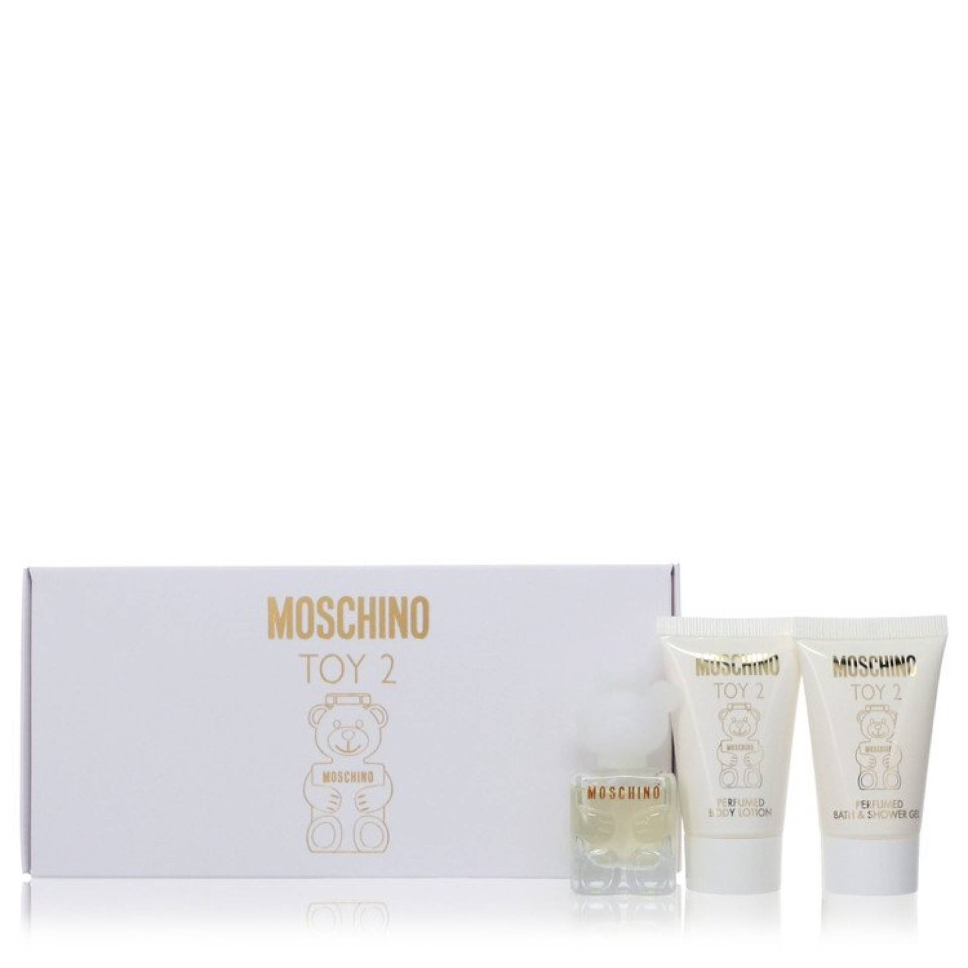 Moschino Toy 2 Gift Set -- 6 ml Mini EDP Spray + 24 ml Body Lotion + 24 ml Shower Gel von Moschino