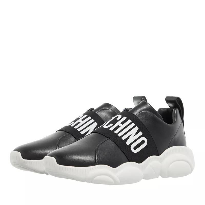 Moschino Sneaker - Sneakerd.Orso30 Vitello Pu W.Sneakers - Gr. 36 (EU) - in Schwarz - für Damen von Moschino