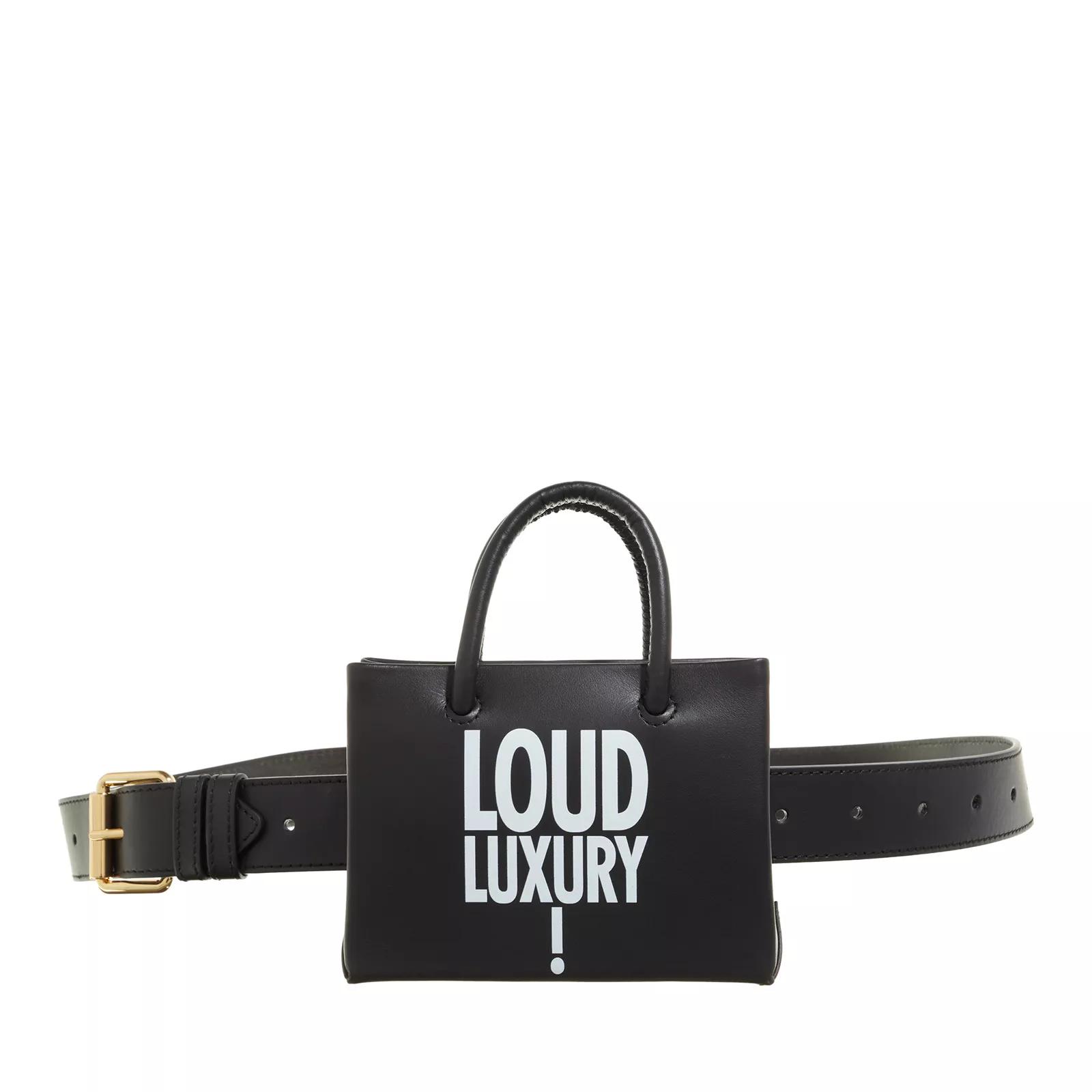 Moschino Schultertasche - Belt Bag - Gr. ONE - in Schwarz - für Damen Moschino Schultertasche - Belt Bag - Gr. ONE - in Schwarz - für Damen von Moschino