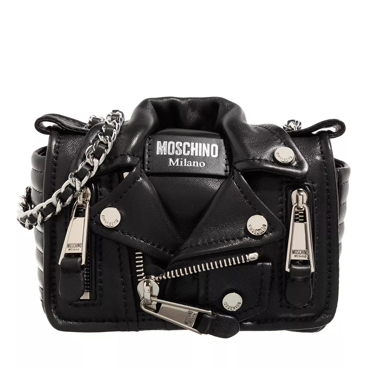 Moschino Umhängetasche - Biker Bag - Gr. unisize - in Schwarz - für Damen von Moschino