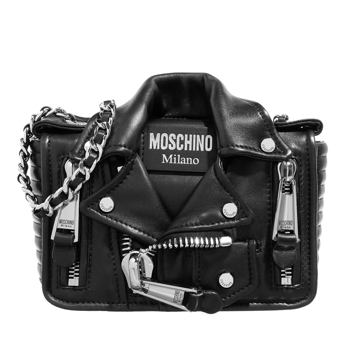 Moschino Umhängetasche - Biker Bag - Gr. unisize - in Schwarz - für Damen von Moschino