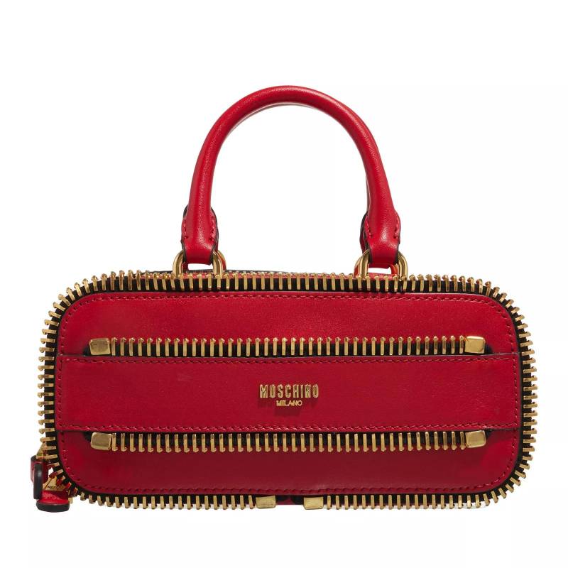 Moschino Schultertasche - Moschino Rider Bag - Gr. unisize - in Rot - für Damen von Moschino