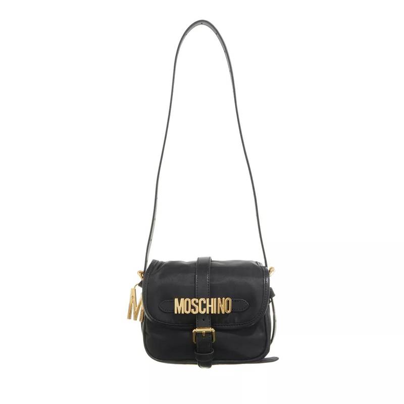 Moschino Schultertasche - Multipockets Shoulder Bag - Gr. unisize - in Schwarz - für Damen von Moschino