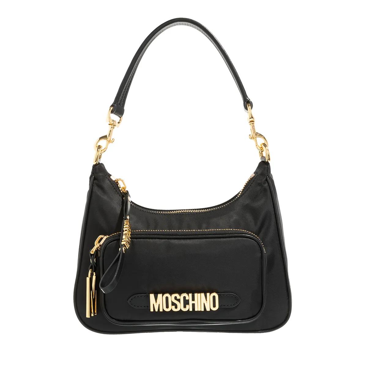 Moschino Schultertasche - Shoulder Bag - Gr. unisize - in Schwarz - für Damen von Moschino