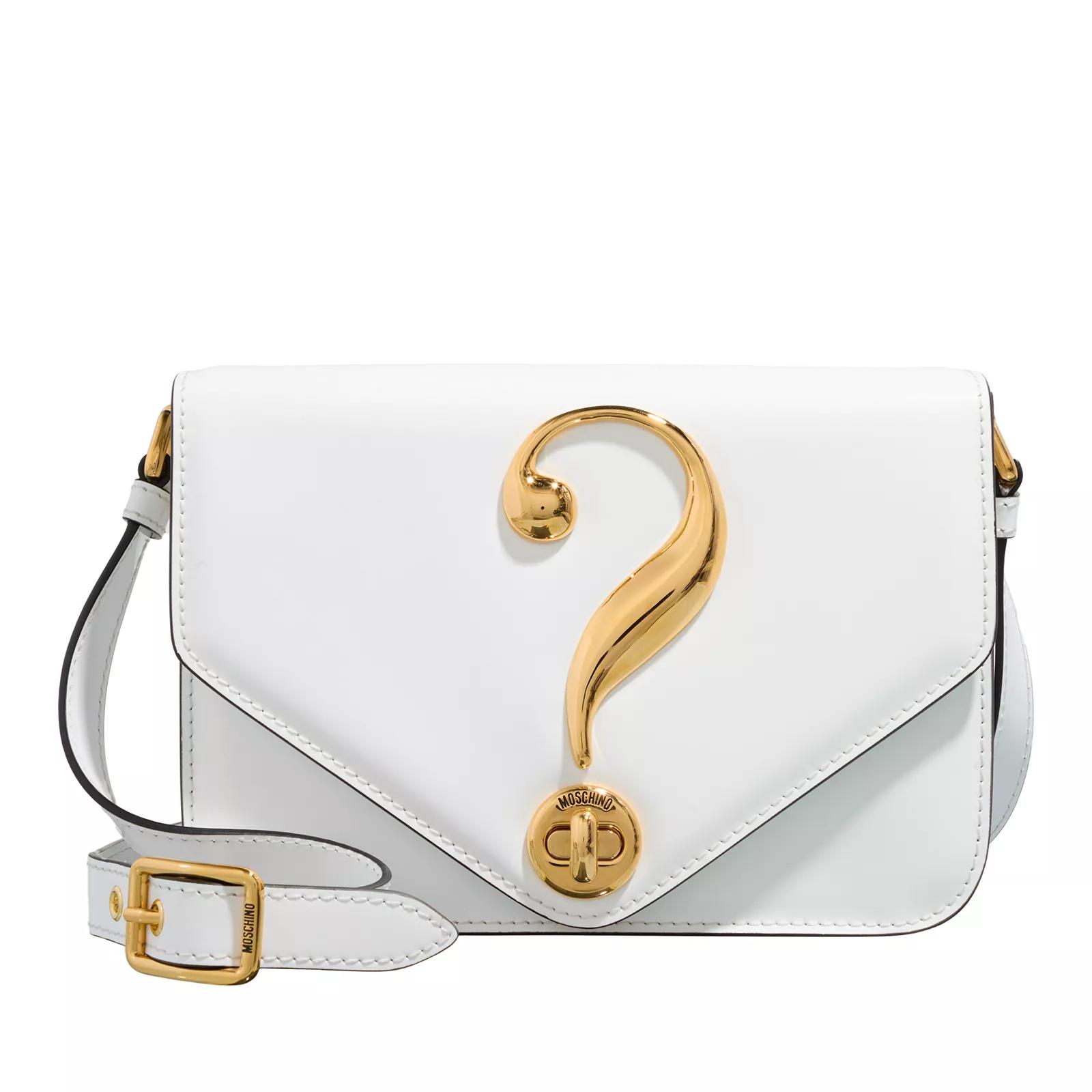 Moschino Schultertasche - Shoulder Bag - Gr. unisize - in Weiß - für Damen von Moschino